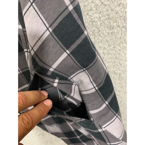 Matilda Jane (M) Medium Checkered Kimono Cardigan Vest Faux Fur Fleece - Picture 6 of 9